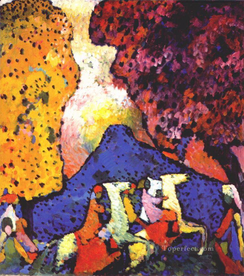Blue mountain Wassily Kandinsky Oil Paintings